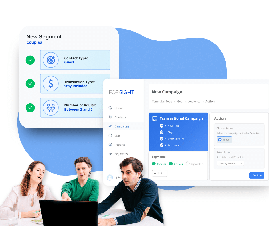 New segment and new campaign graphic 