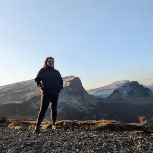 Carly Fielding, Marketing Assistant, travelling around Scotland