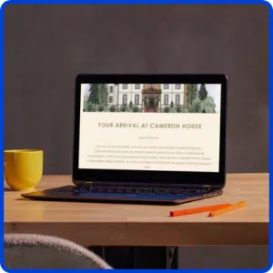 Example of Informative Email for Transactional Communications Campaign