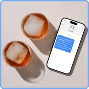 Example of SMS Feedback Request for Transactional Communications Campaign